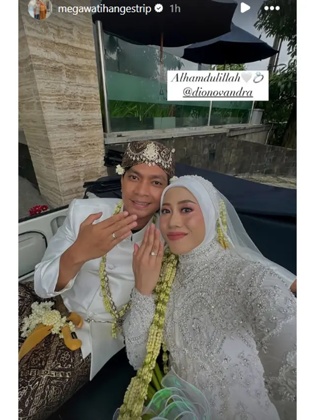 9 Momen Akad Nikah Megawati Hangestri dan Dio Novandra, Dihadiri Giovanna Milana