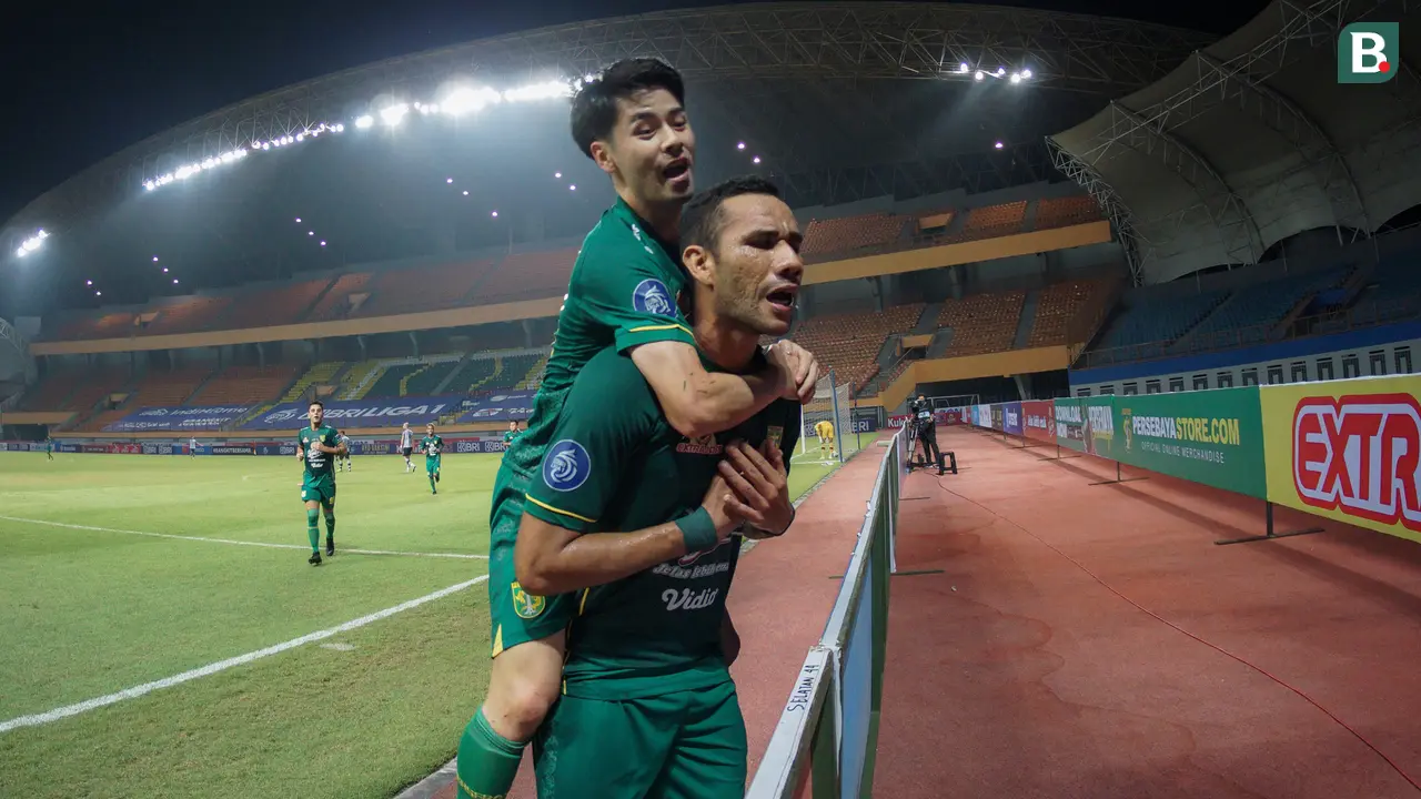 Foto: Diperkuat Legiun Asingnya, Persebaya Menang 3-1 atas Persikabo 1973 dalam BRI Liga 1 2021 / 2022
