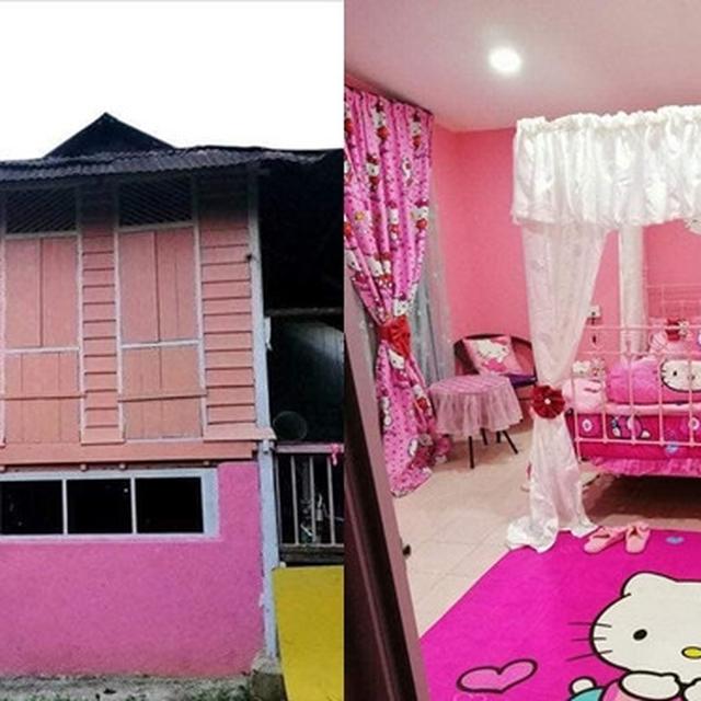 Potret Transformasi Rumah Warisan Berusia 1 Abad Disulap Jadi Istana Hello Kitty Hot Liputan6 Com