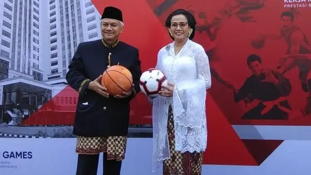 Menteri Keuangan Sri Mulyani Indrawati mengikuti upacara Peringatan Hari Kemerdekaan 17 Agustus 2018 di Kompleks Kementerian Keuangan, Jakarta. Foto: Merdeka.com/Anggun P Situmorang