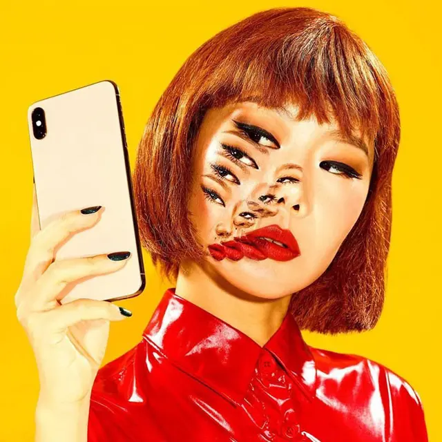 Keren, 10 Ilusi Optik Make Up Wanita Ini Bikin Takjub