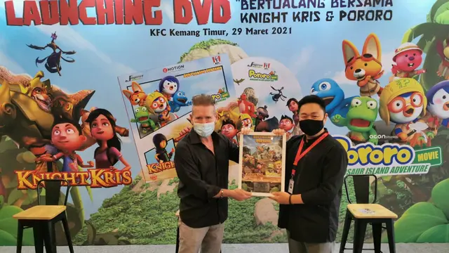 Kisah Animasi Pororo dan Knight Kris jadi Pilihan Tontonan Anak