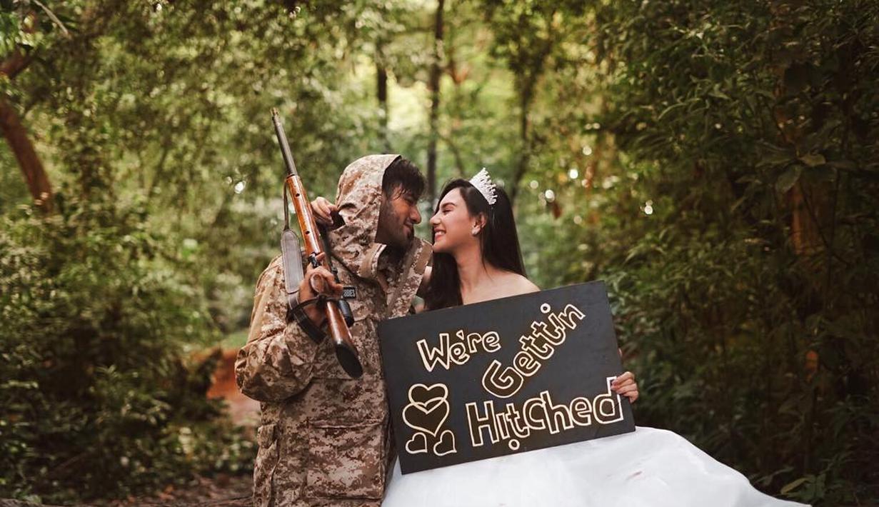 Foto Prewedding Ammar Zoni Dan Irish Bella News Entertainment