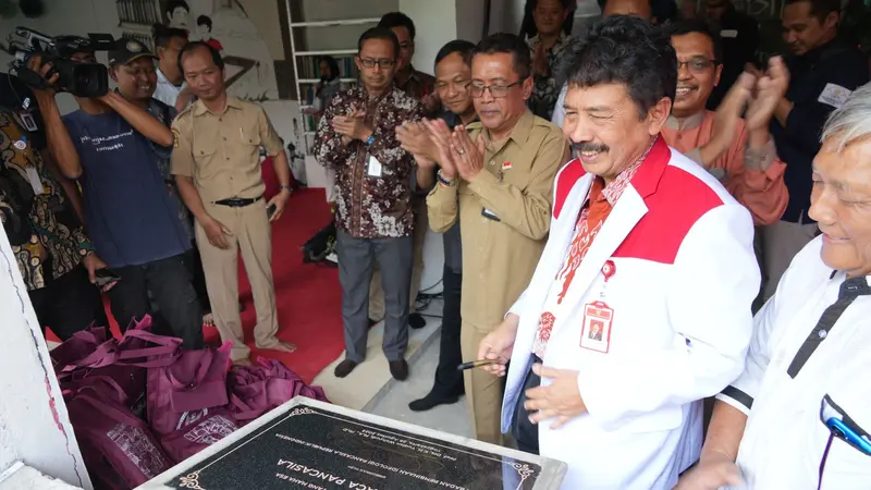 Kepala BPIP Resmikan Pojok Taman Baca Pancasila di Bantaran Kali Code Yogyakarta