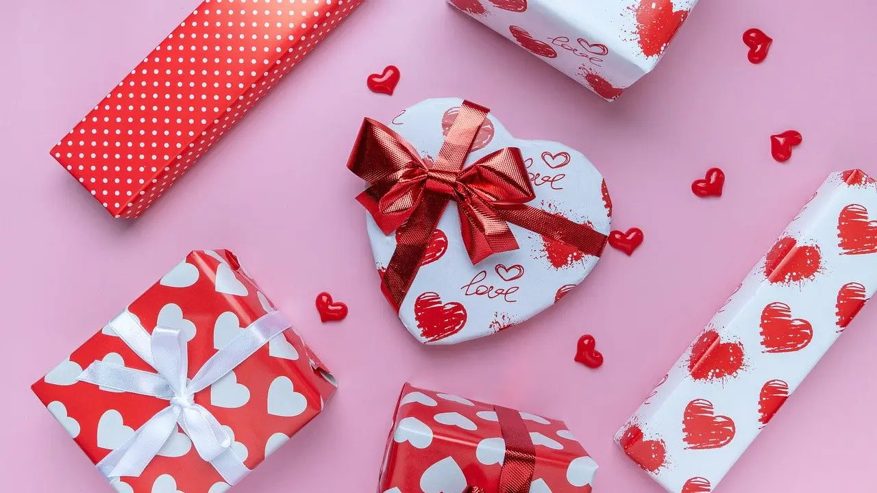 Ilustrasi Hadiah Hari Valentine