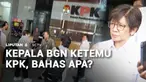 Sejumlah pimpinan Badan Gizi Nasional mendatangi gedung KPK. kedatangan pimpinan BGN untuk membahas rekomendasi KPK terkait tata kelola program Makan Bergizi Gratis.