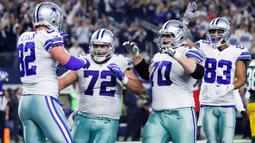 1. Dallas Cowboys (American Football) - 4,2 miliar dolar (Rp 56 triliun). (AFP/Joe Robbins)