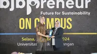 Seminar "Riset Pasar: Berdayakan Lokal, Bisnis Mengglobal" yang digelar di Gedung Pusat Pembelajaran Arntz-Geise (PPAG) UNPAR, Bandung, Selasa (20/2/2024). (Foto: Istimewa)