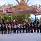 KPU Jatim saat meluncurkan kirab maskot pilkada 2024 di kabupaten Pacitan. (Foto: KPU Jatim).