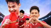 Ilustrasi - Witan Sulaeman di Persija Jakarta dan Timnas Indonesia (Bola.com/Adreanus Titus)