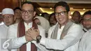 Partai Gerindra dan PKS resmi mengusung Anies dan Sandiaga sebagai Cagub dan Cawagub DKI Jakarta 2017, Jakarta, Jumat (23/9). (Liputan6.com/Yoppy Renato)