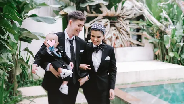 6 Potret Perayaan Ultah Anak ke-1 Audi Marissa, Sudah Pandai Berekspresi