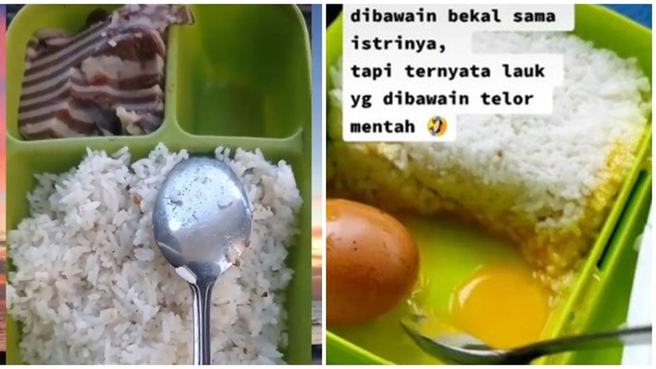 6 Potret Isi Bekal Nyeleneh Ini Bikin Senyum Tipis, Selera Makan Jadi Hilang