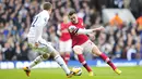 3. Carl Jenkinson - Mantan pemain Charlton Athletic ini sepertinya tidak memiliki masa depan lagi di Arsenal. Dua musim terakhir ia lewati sebagai pemain pinjaman di West Ham United. (AFP/Glyn Kirk)