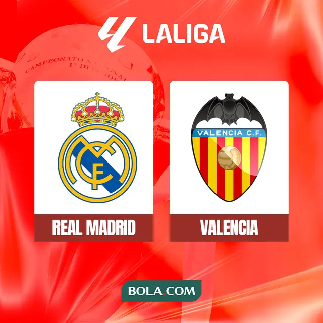 Liga Spanyol - Real Madrid Vs Valencia