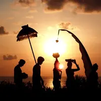 Ilustrasi Hari Raya Nyepi di Bali. (HerryRodin/Instagram)