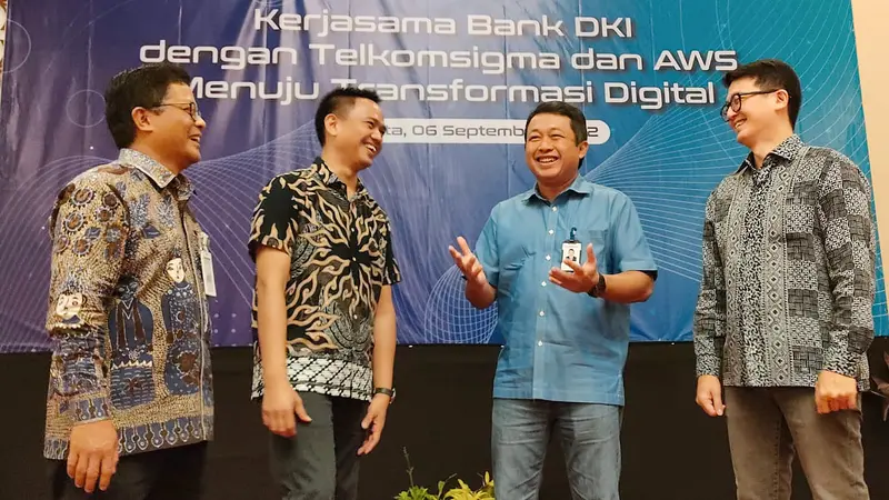 Gandeng Amazon Web Services dan Telkomsigma, Bank DKI Terus Berinovasi untuk Kebutuhan Nasabah