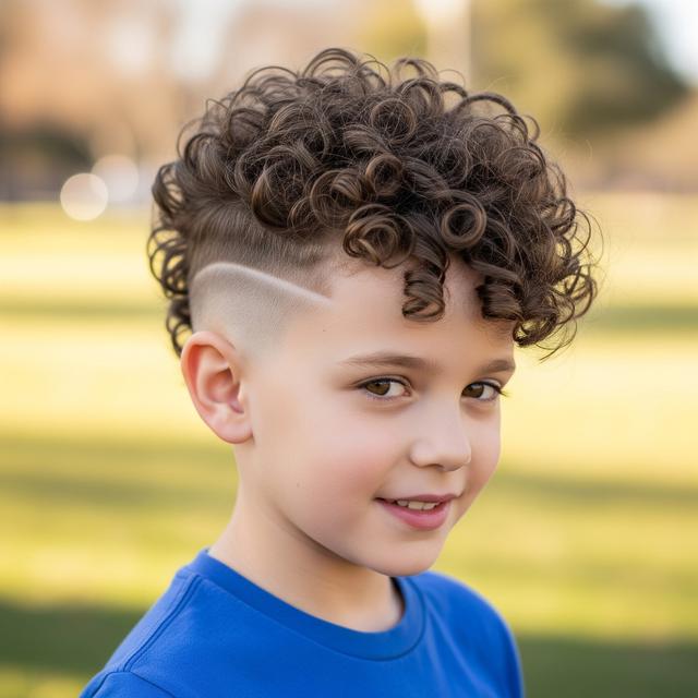 Curly Undercut