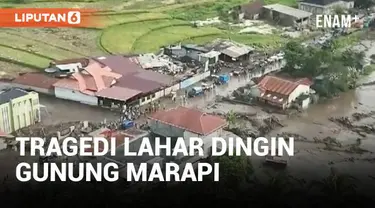 Hujan deras dan aliran lahar dingin yang mengalir turun dari lereng gunung Marapi Sumatera Barat, memicu banjir bandang yang menewaskan setidaknya 37 orang dan melukai beberapa lainnya.