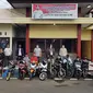 Belasan anak muda Tomohon yang diamankan polisi akibat aksi balap liar.