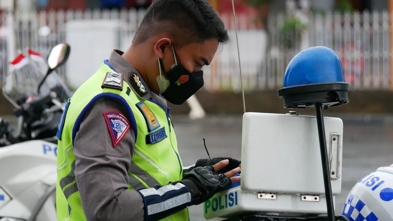 Ilustrasi ditangkap polisi