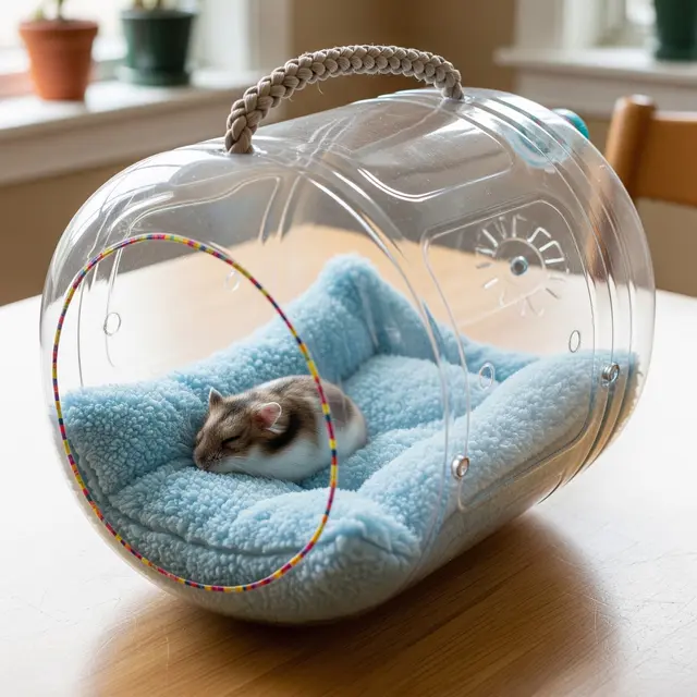Pet Cargo dari Galon Bekas (AI Generated)