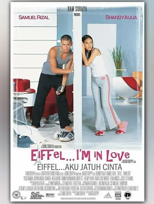 Film Eiffel I'm in Love merupakan adaptasi dari novel karya Rachmania Arunita. (Foto: instagram.com/filmnasional)