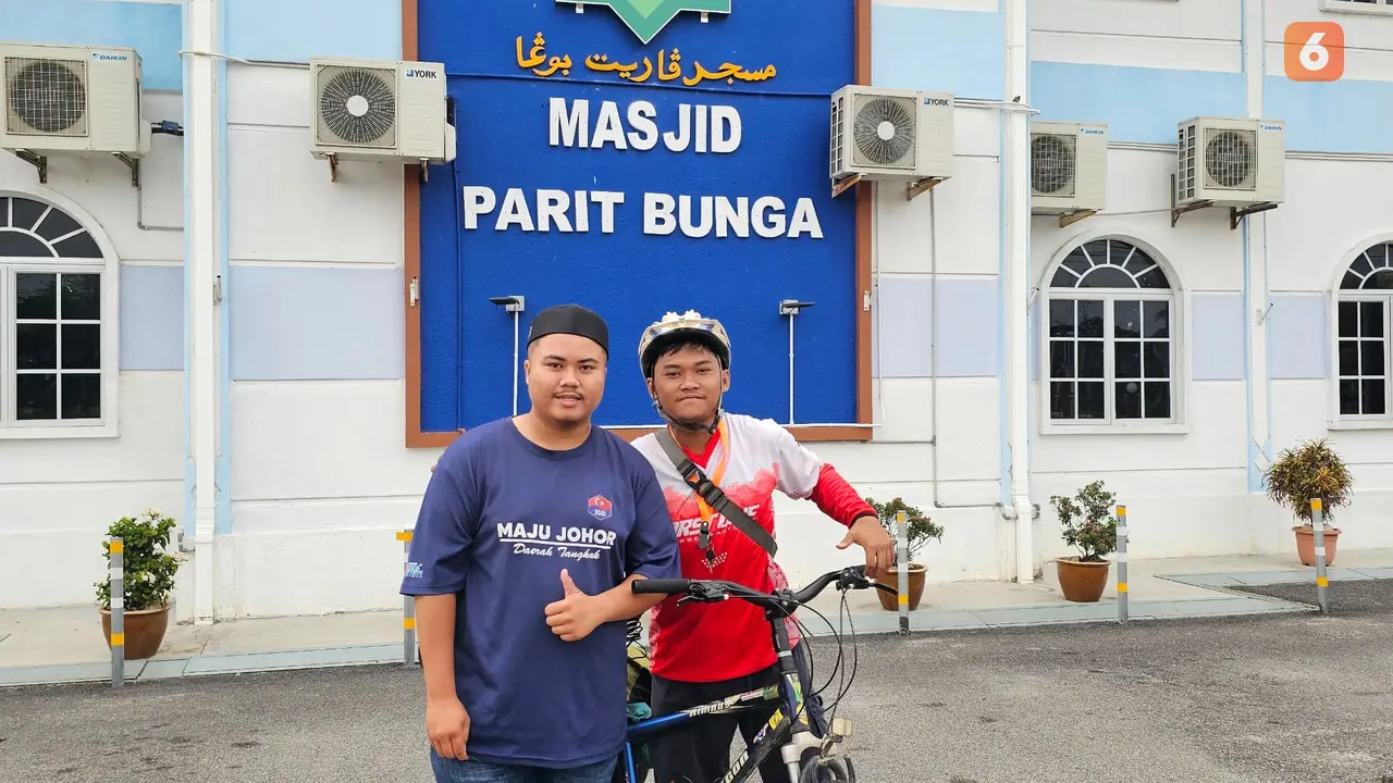 Gowes ke Tanah Suci Mekah, Pria Ini Selipkan Kampanye Usut Tragedi Kanjuruhan