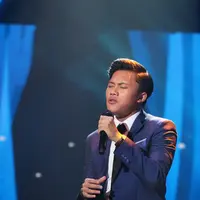 Rizki Febian dan Aliando Syarief, dua orang pesohor yang saat ini digandrungi oleh anak muda di tanah air turut menyumbangkan suaranya dalam konser kali ini. (Adrian Putra/Bintang.com)