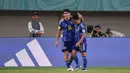 Rento Takaoka yang turun dari bangku cadangan berhasil mencetak dua gol kemenangan untuk Jepang U-17. (Doc. LOC WCU17/SBN)