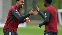 Foto: Aura Positif Para Pemain Arsenal Jelang Laga Hidup Mati di Semifinal Liga Champion Lawan Atletico