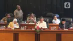 Ketua DPRD DKI Jakarta Prasetyo Edi Marsudi memipin sidang Rapat Pimpinan Gabungan (Rapimgab) terkait tiga nama calon Penjabat (Pj) Gubernur pengganti Anies Baswedan di Gedung DPRD DKI Jakarta, Selasa (13/9/2022). Rapimgab yang dihadiri oleh pimpinan sembilan fraksi memutuskan tiga nama yang akan diberikan kepada Menteri Dalam Negeri, yakni Heru Budi Hartono, Bahtiar, dan Marullah Matali. (Liputan6.com/Herman Zakharia)