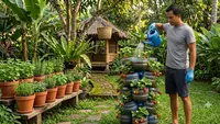 Cara Membuat Menara Strawberry dari Galon Bekas, Solusi Berkebun Hemat dan Produktif