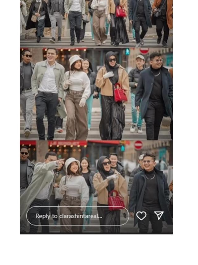8 Momen Fuji, Nikita Mirzani dan Clara Shinta Liburan Bareng ke Paris, Curi Perhatian