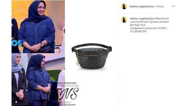 Harga 7 Koleksi Tas Mewah Rieta Amilia, Tak Kalah Fantastis dari Nagita Slavina