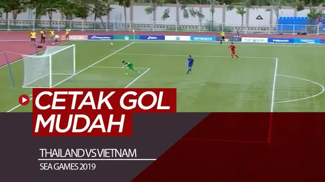 VIDEO: Thailand Tak Lolos ke Semifinal SEA Games Meski Dapat Gol Mudah