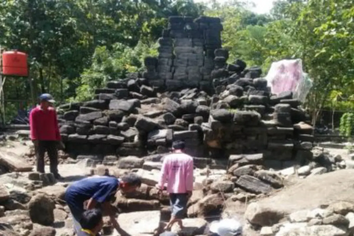 Ekskavasi Hampir Kelar, Candi Sirih di Weru Sukoharjo Makin Kelihatan Wujudnya