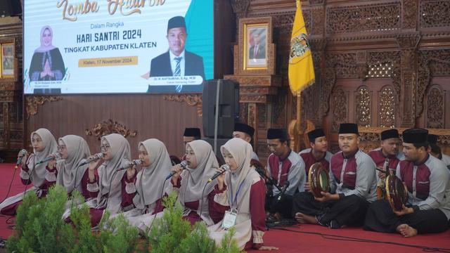 Peringati Hari Santri Nasional, Pemkab Klaten Gelar Lomba Hadroh untuk Mengembangkan Seni Islami