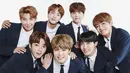 "BTS sering mengungkapkan lirik apa yang mereka suka dan memberitahu lirik yang ditulis. Mereka juga kerap mengunggah video cover dan merekomendasikan musik yang disukai," tuturnya. (Foto: Soompi.com)