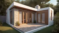 Pilihan Desain Rumah Islami Sederhana 3 Kamar di Kampung, Nyaman Menenangkan