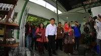 Sidak Menteri PAN-RB Yuddy Chrisnandi ke Kebun Raya Bogor, Kamis (30/7/2015) (Liputan6.com/Bima Firmansyah)
