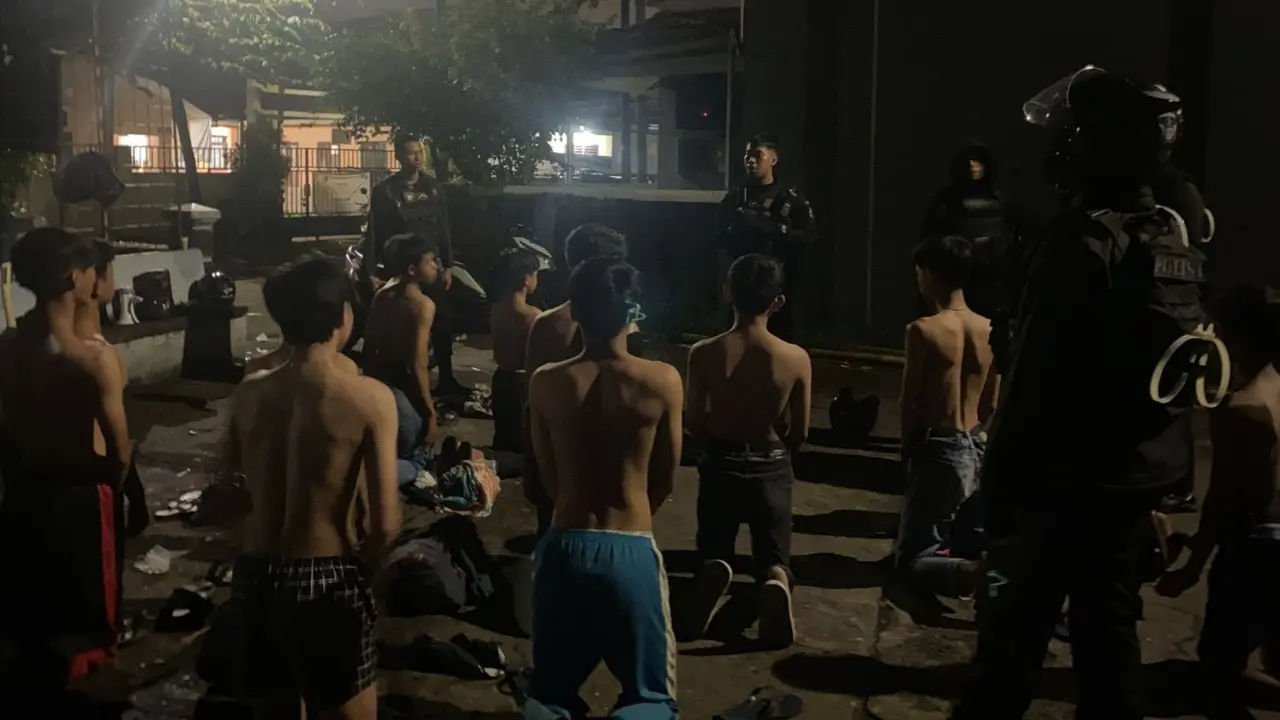 Hendak Tawuran, 20 Remaja Bawa Celurit di Bogor Diamankan