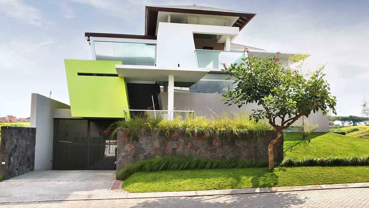 rumah model kontemporer