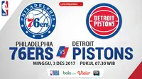 Philadelphia 76ers Vs Detroit Pistons_2 (Bola.com/Adreanus Titus)