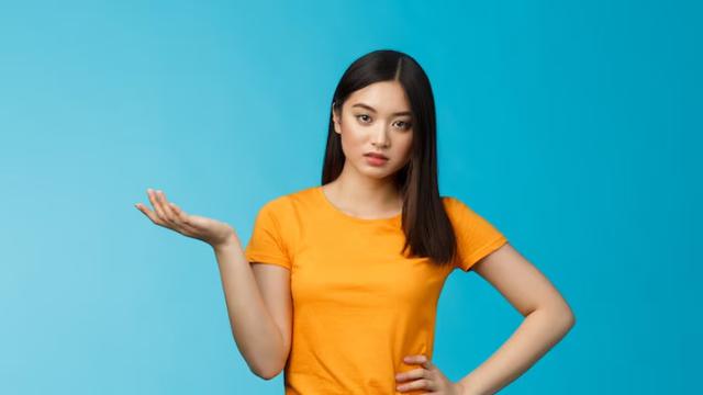 Ilustrasi wanita yang menyebalkan