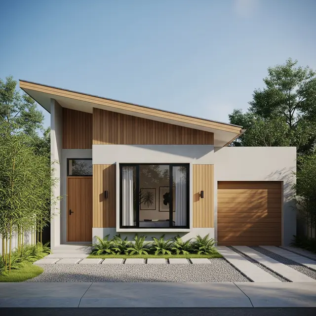 Gambar Rumah Minimalis Modern Gaya Japandi