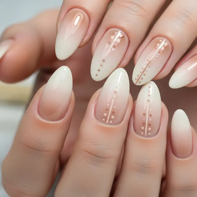 Ide Nail Art Simple Aesthetic (Image by Gemini AI)