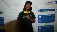 Hariono berharap bisa pensiun sebagai pemain di Persib Bandung. (Liputan6.com/Huyogo Simbolon)