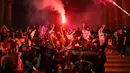 Les Parisiens mengakhiri musim 2024/2025 dengan empat trofi sekaligus. (Hugo MATHY/AFP)