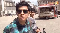 [VIDEO] Main ke Amsterdam, Cakra Khan Nyanyi Bersama Pengamen
